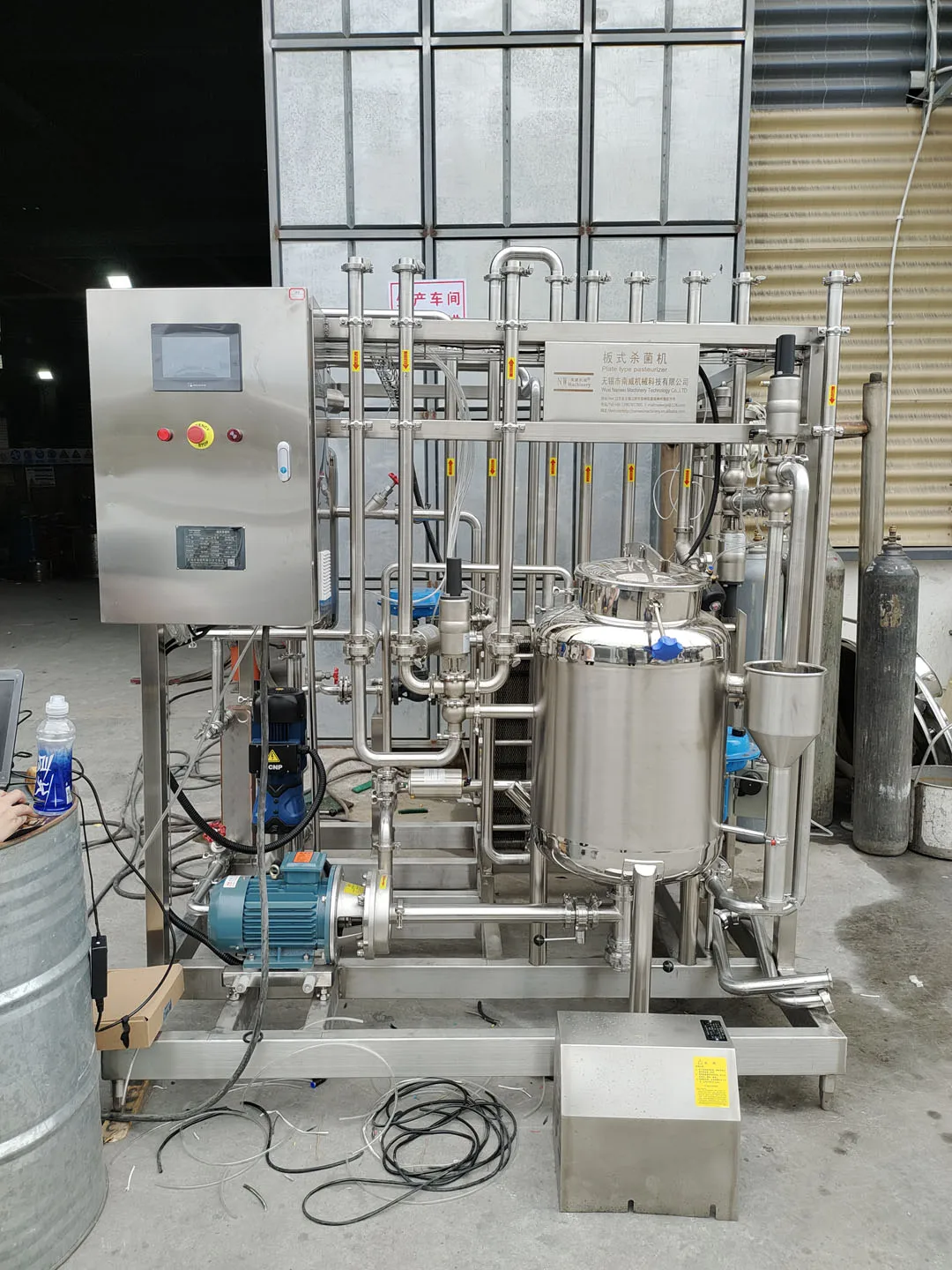 2000 L/H Plate milk pasteurizer/Plate Sterilizer/High quality pasteurizer