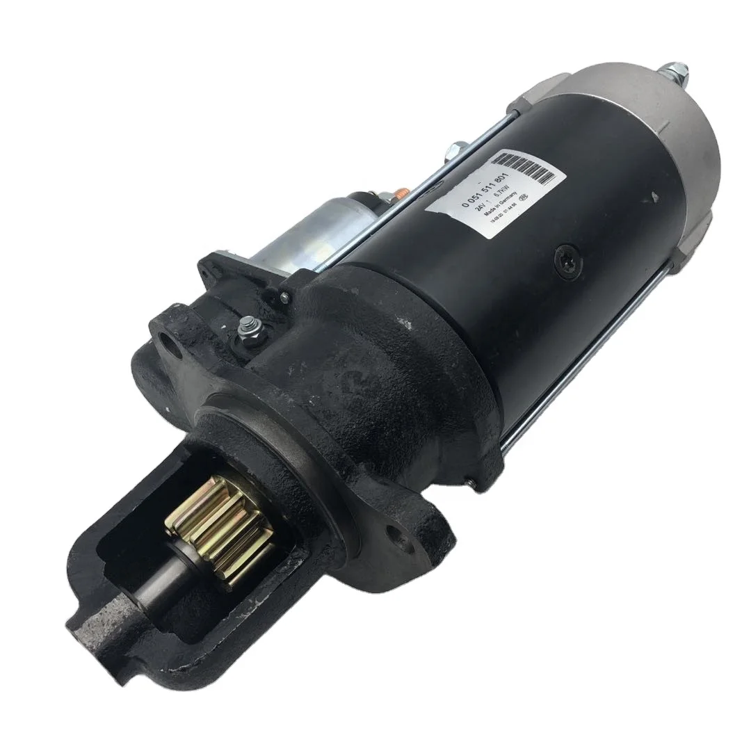 OEM 0051511801 0001371012 запасные части для грузовика стартер в сборе количество автомобилей упаковка двигателя
