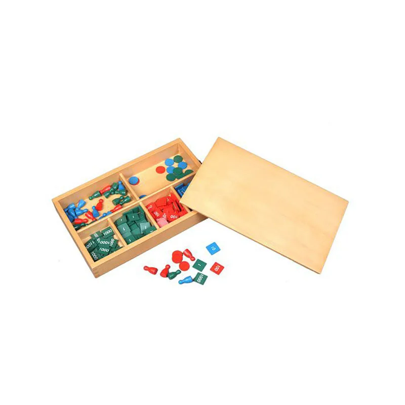 Manufacturers Direct Montessori Mathematics Education Teaching Aids Stamp Games Infant Teaching Aids