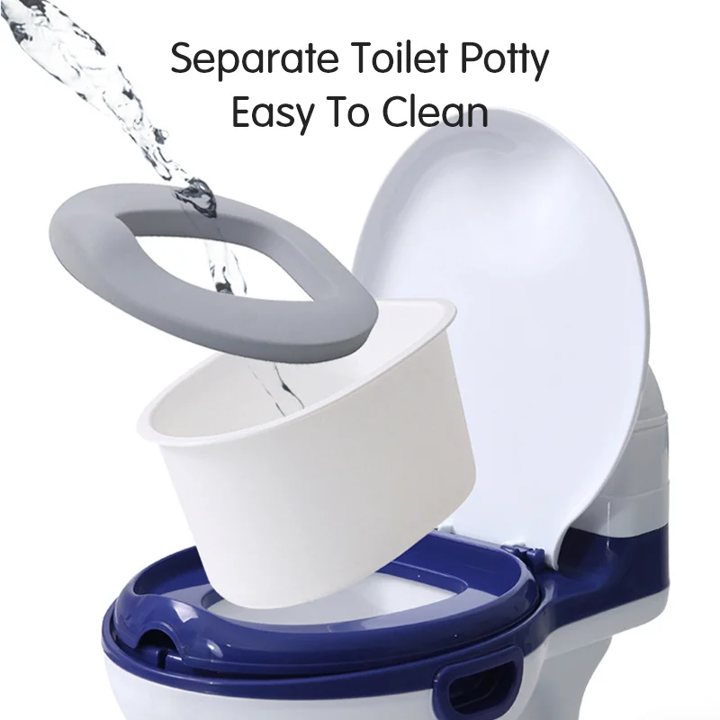 Thickened Portable Child Travel Trainer Chair Plastic Pot Training Kids Chair Seat Multifunction Travel Toilet of Baby Potty