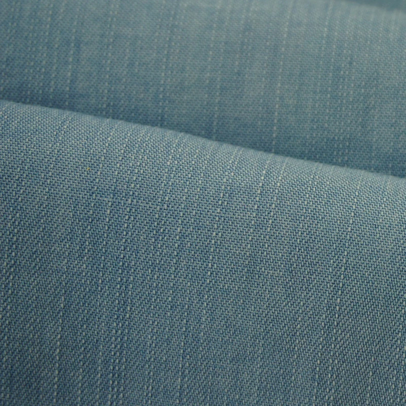Китайская фабрика 100% ткань из ткани Tencel с водяной стиркой вес 207 г/кв. М джинсовая Lenzing в наличии
