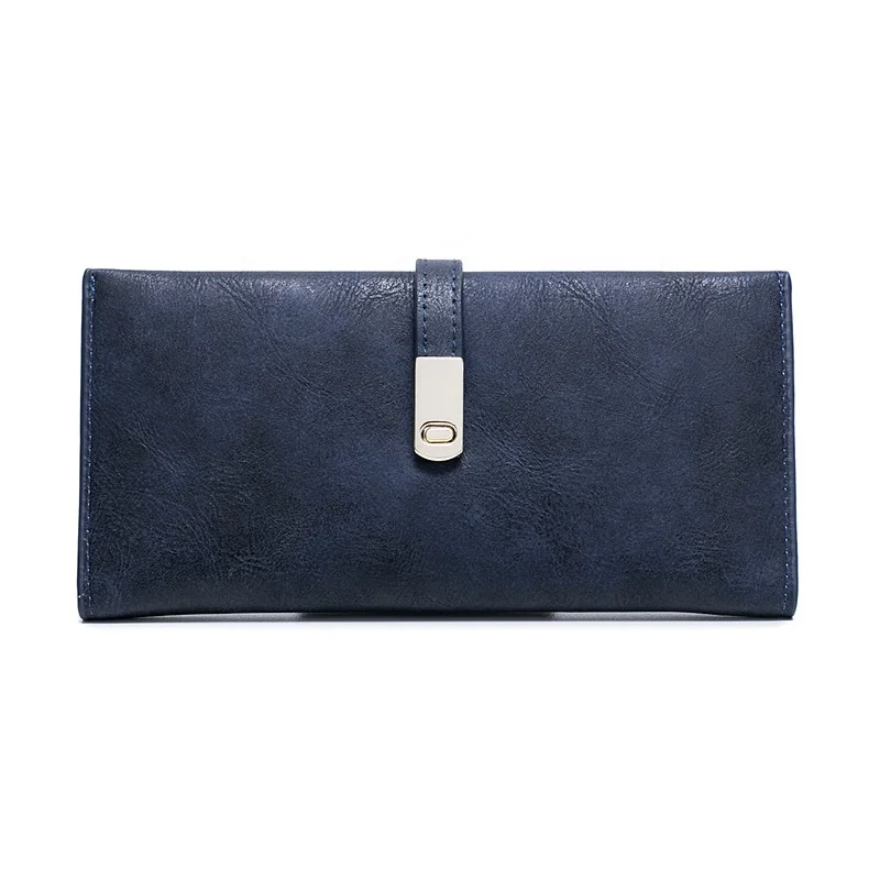 MIYIN Hot Selling Promotional Lady Purse PU Leather Magnetic buckle Wallet For Girl Design new women wallet card wallet for lady