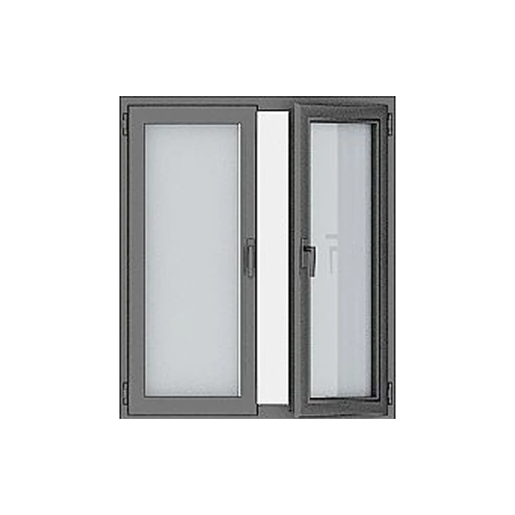 Modern impact resistant design Double glazed Windows soundproof upvc casement Windows