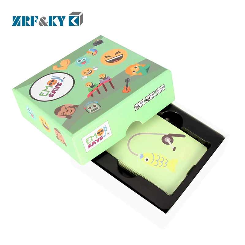 Цветная бумажная коробка для игр