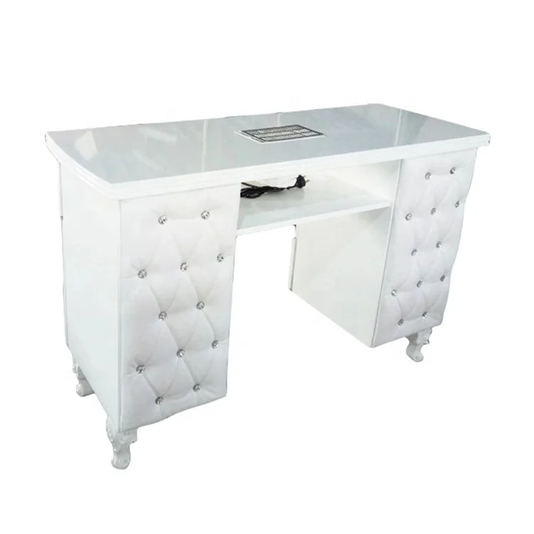 
Cheap price stool chair desk nail tables salon manicure table dust collector nail table 