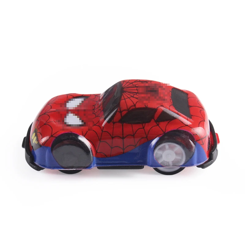 China Plastic Toy Factory Mini Pull Back Toy Car Friction Toy Vehicle Cartoon Character For Promotion Gifts