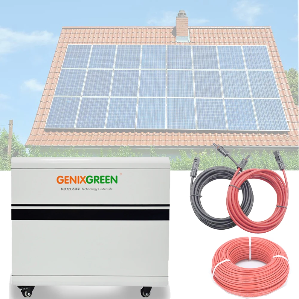 Гибридный источник питания 5 кВтч с Wi-Fi система электрическим аккумулятором гибридный солнечный генератор 3000 Вт