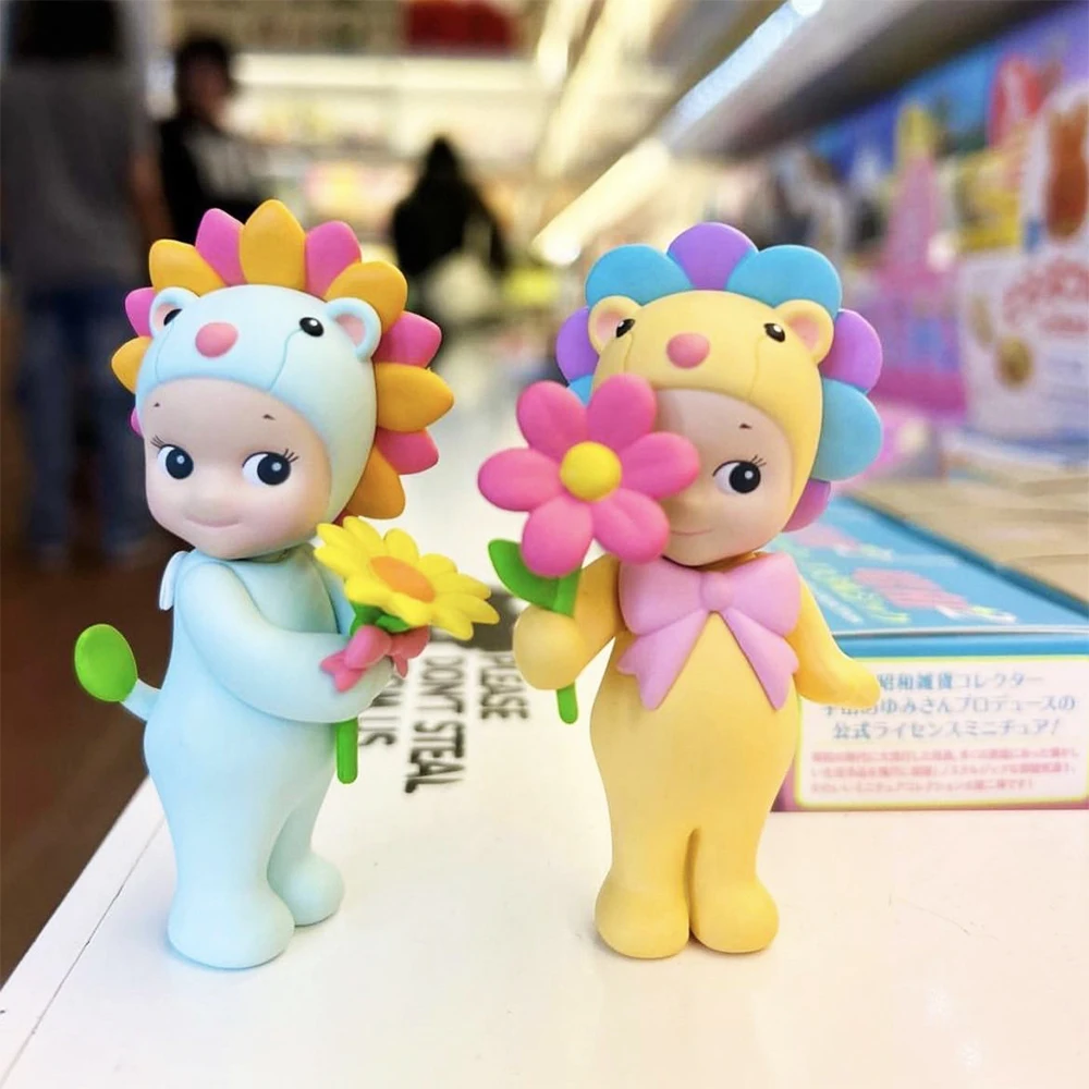 Sonny Angel Flower Gift Series Blind Box Anime Mini Figurine Cartoon Action Figures Model Doll Kids Surprise Gift