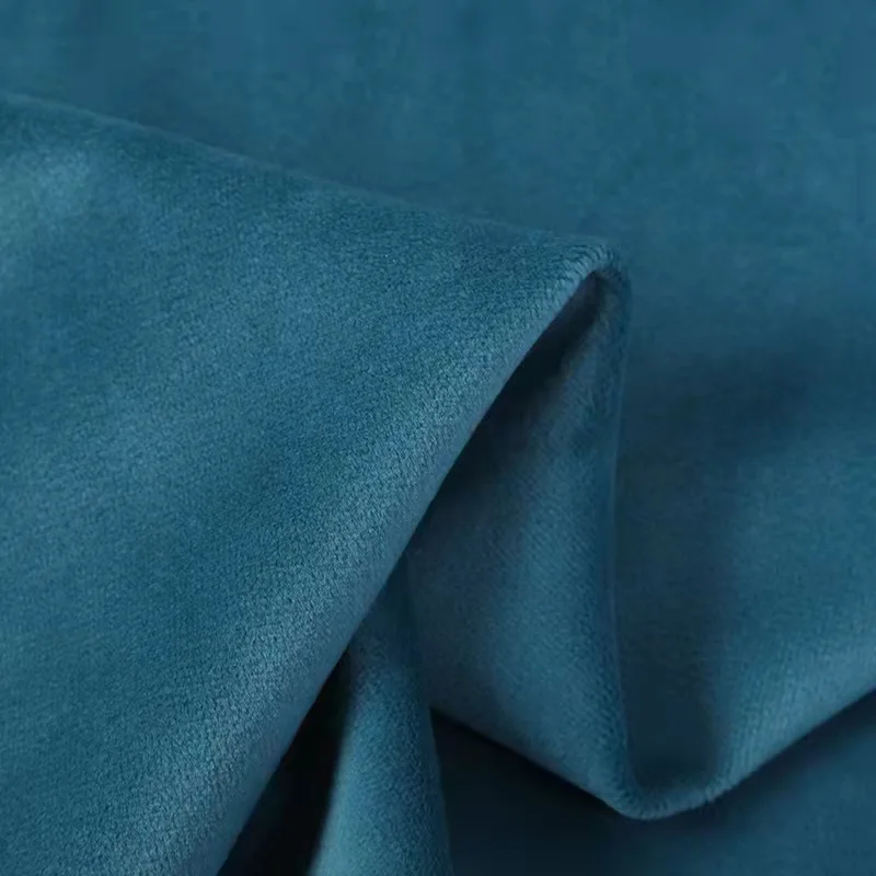 direct deal 100% polyester soft home textile holland velvet fabric for sofa fabric