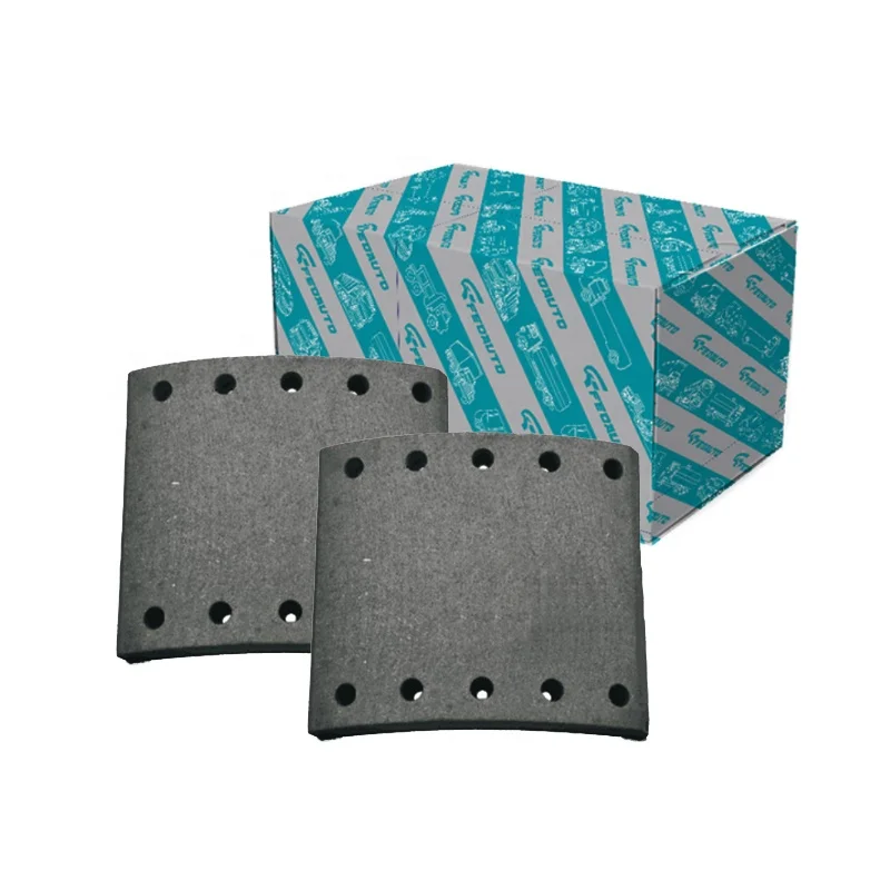 Hot Sale Truck Trailer 10 Holes Brake Lining Asbestos Free Brake Lining 19032 BC36 BC98