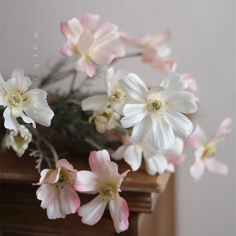 Wholesale Daisy Artificial Flowers bunch Calliopsis High Quality Silk Decorations Home and Wedding Decoration