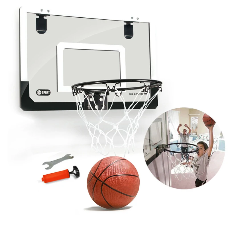 
Sports Over The Door Portable Mini Basketball Hoop Slam Dunk Approved Shatter Resistant Accessories Included for door 
