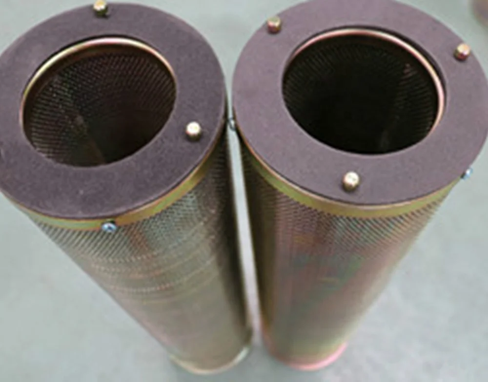 
145mm diameter cylinder/ canister activated carbon filter for Hvac industrial gas filtration 