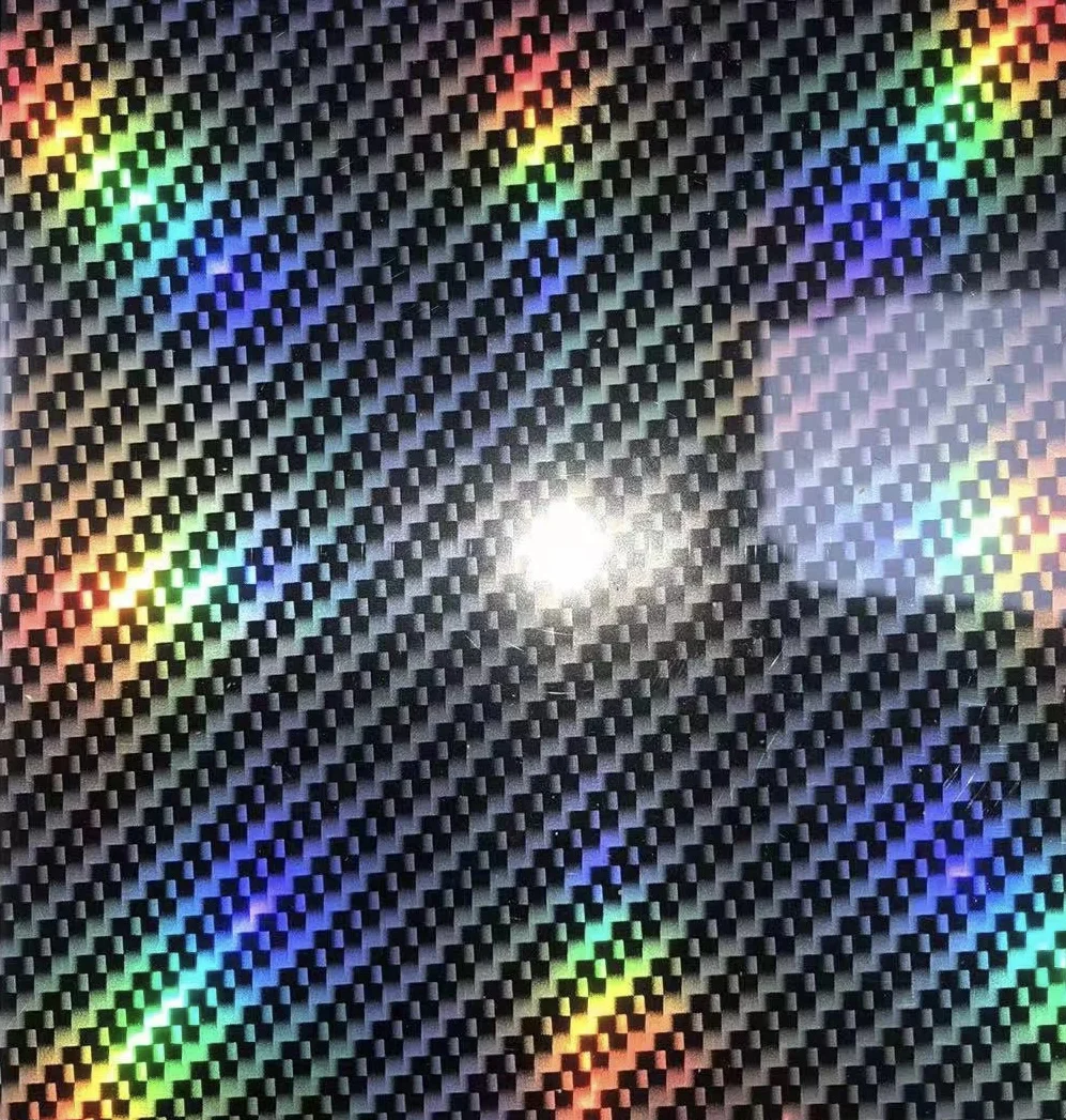 Laser Carbon Fiber Hydrographic Film Hydro Dipping Film for Water Transfer Printing Activator Hydrographics Dipping