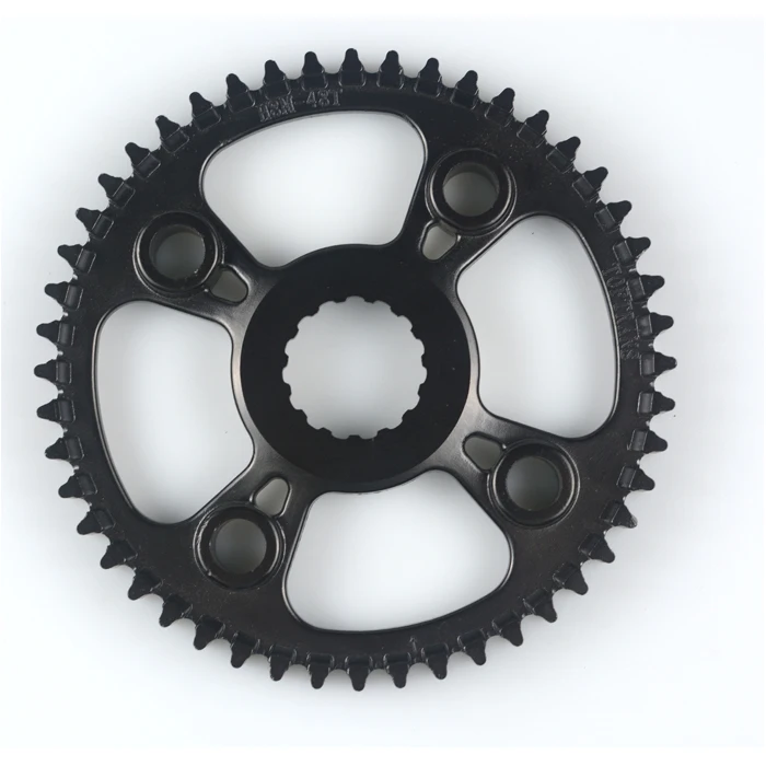 Front Sprocket 48T 4 Bolt 80 BCD Kids Bike Bicycle Belt Drive Rings Chain Wheel Front Wheel for Belt Drive Bikes Bicycles
