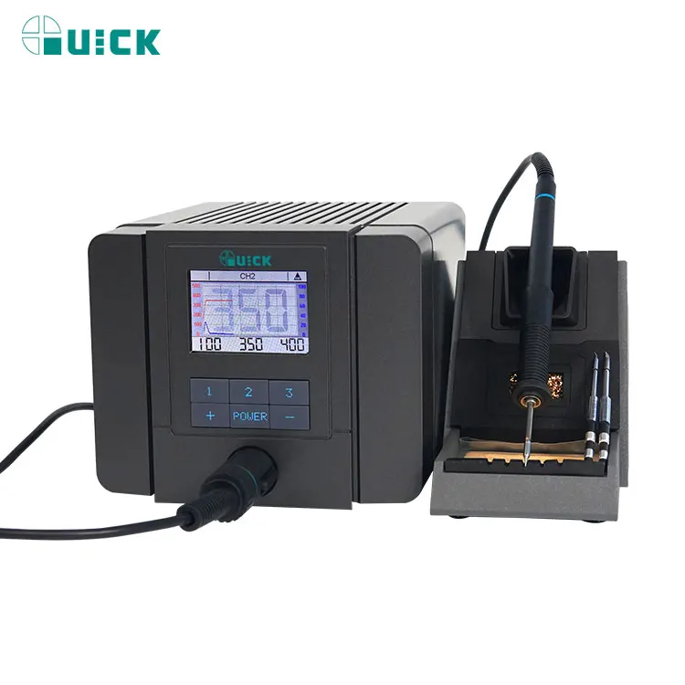 Original Quick Q8 Intelligence Precision Soldering Iron Station Soldering Rework Welder Station Mobile Phone Repair Tools