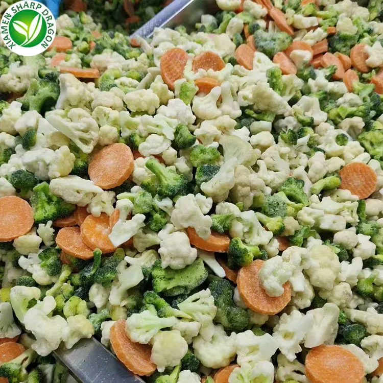 IQF Production line wholesale frozen mixed vegetables of types
