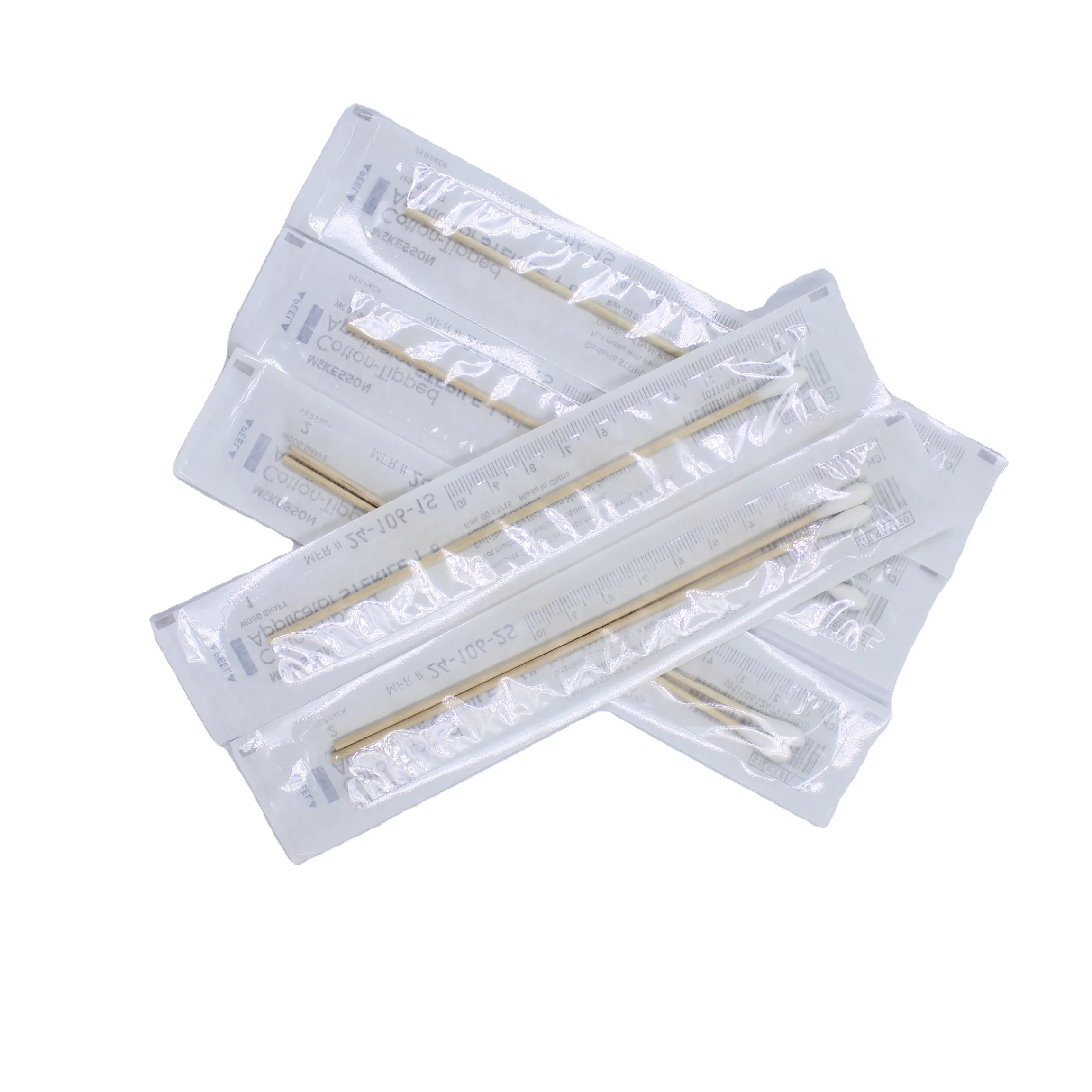 Medical 100 pcs  Cotton Tipped Applicator 6' Length Cotton Swabs