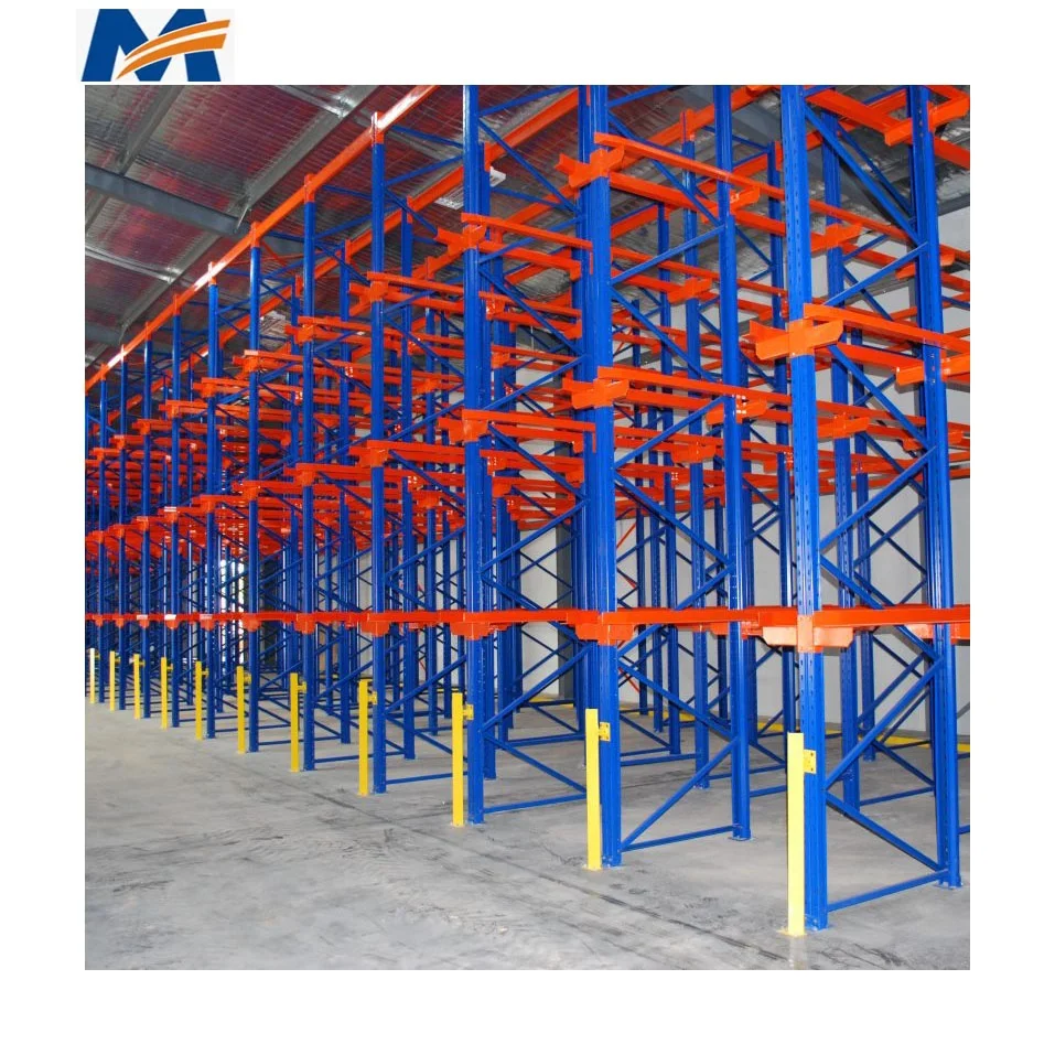 China Storage Solutions Factory High Quality Industrial Heavy Duty Drive In Pallet Rack System Manufacturer