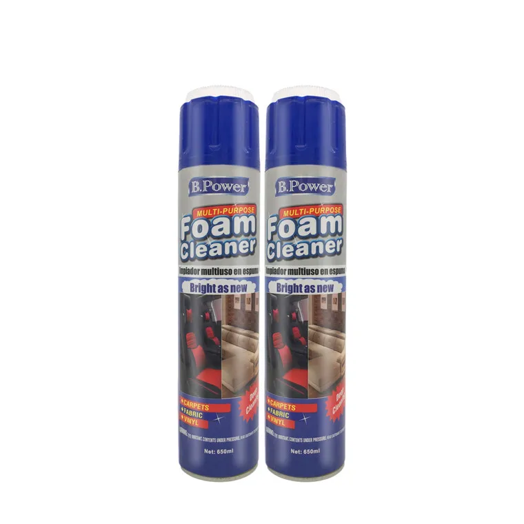 Fast Delivery Hot Sale 650ml car cleaning spray multi purpose foam cleaner