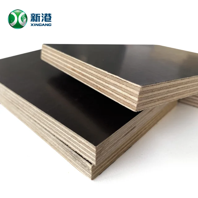 High quality18mm film faced phenolic shuttering plywood hardwood core for construction from linyi