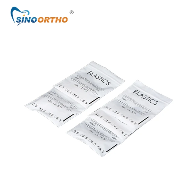 Ортодонтические материалы Ligature ties SINO ORTHO красочные резиновые уплотнительные кольца