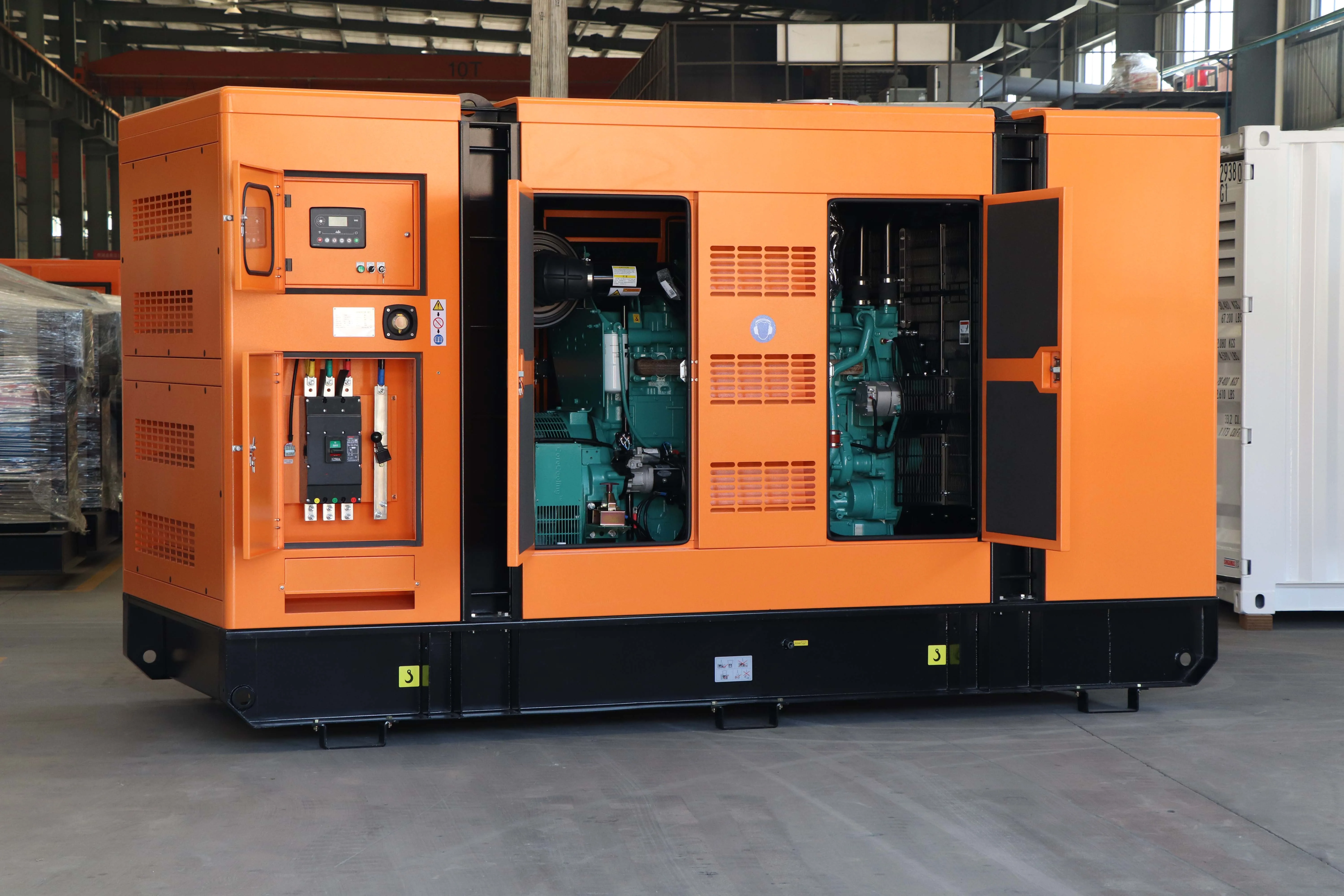 volvo panta generator diesel TAD754GE 250kva 200kw 280KW 300KVA open silent diesel generator power plant for sale