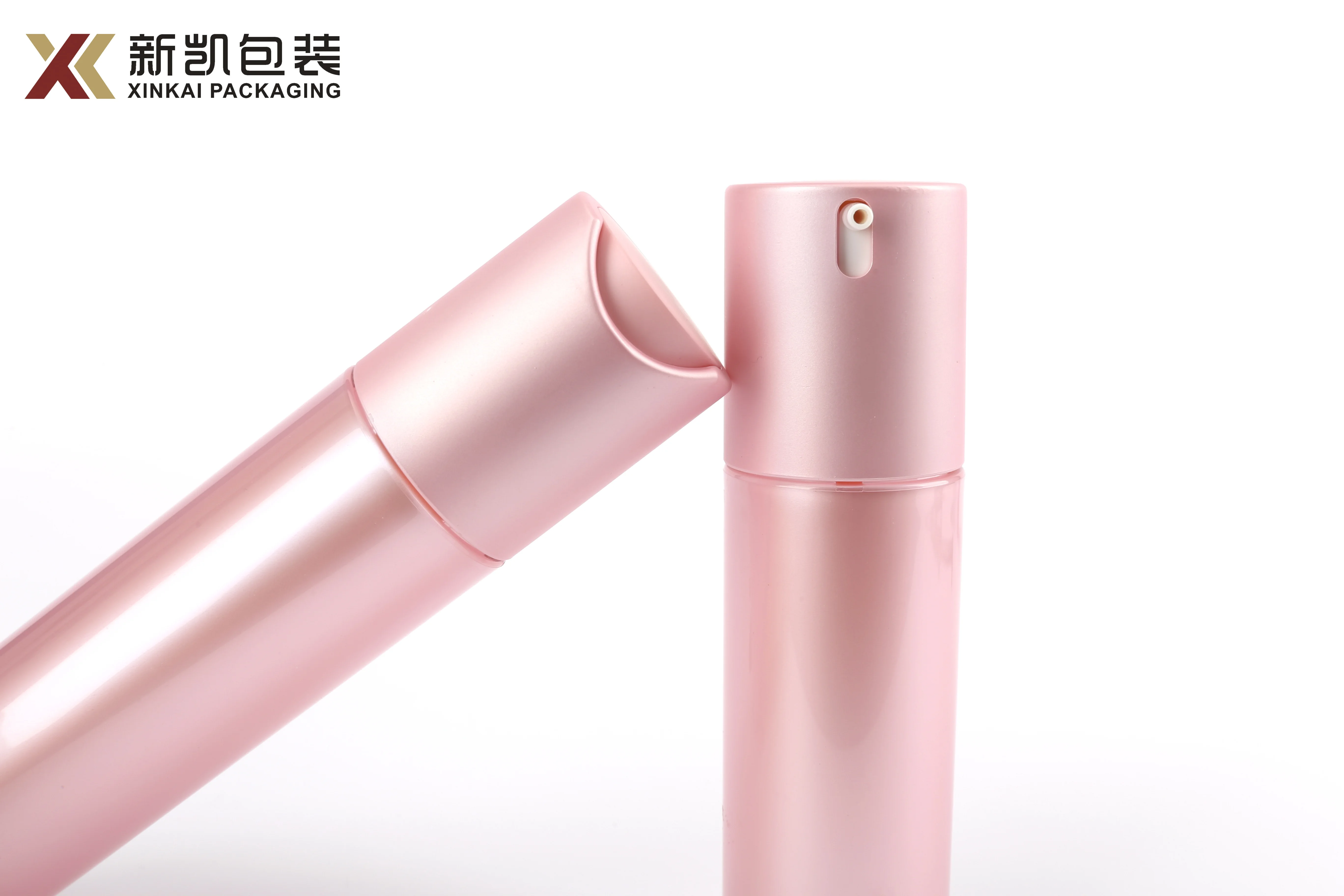 Cosmetic Twist Airless Pump Bottle 15ml 30ml 50ml Acrylic Twist Lotion Pump Bottle Frosted Vaccum Pump Bottle