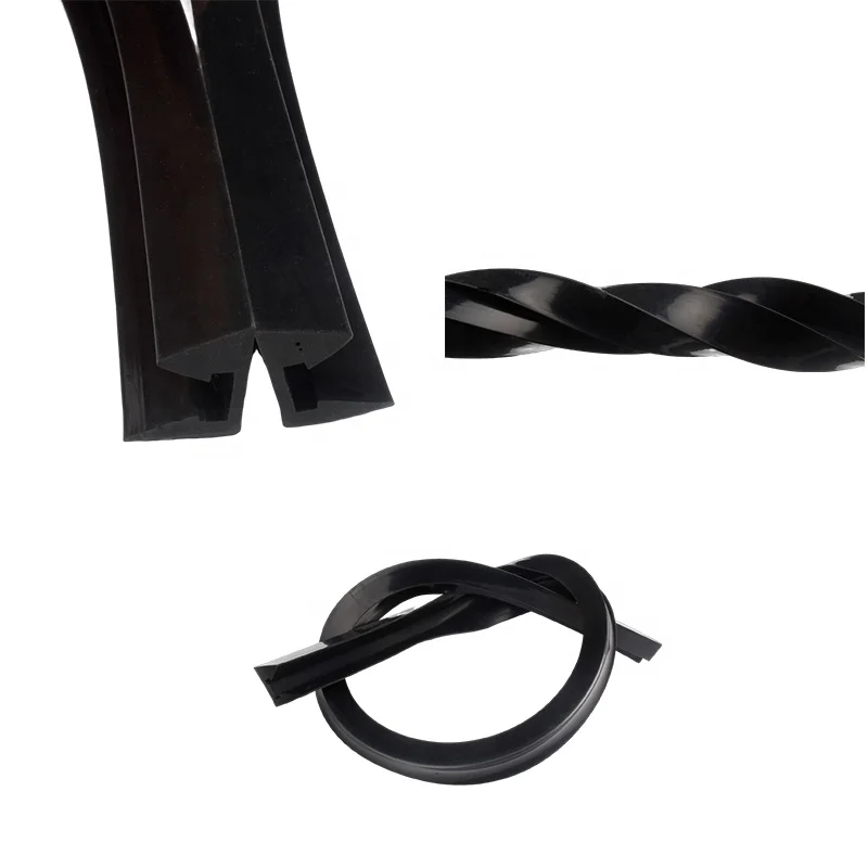 Car silicone seal strip automotive silicone soundproof strip window car door silicone seal strip