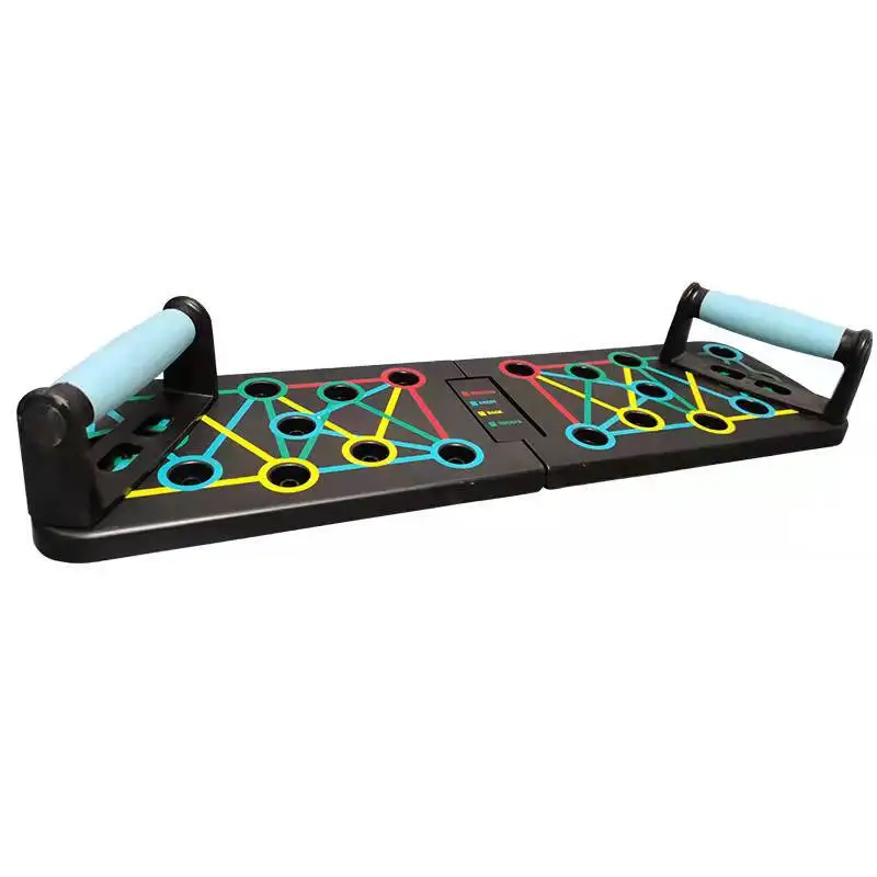 2022 Best Seller Fitness Push Up Board For Home Training Exercise 9 In 1 Push Up Board Gym Fitness Push Up Board/
