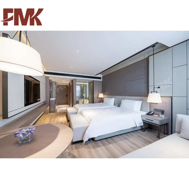 2021 Luxury  Hotel Bedroom Set 5 Star Marriott Hotel Furniture Manufacturer Supplier