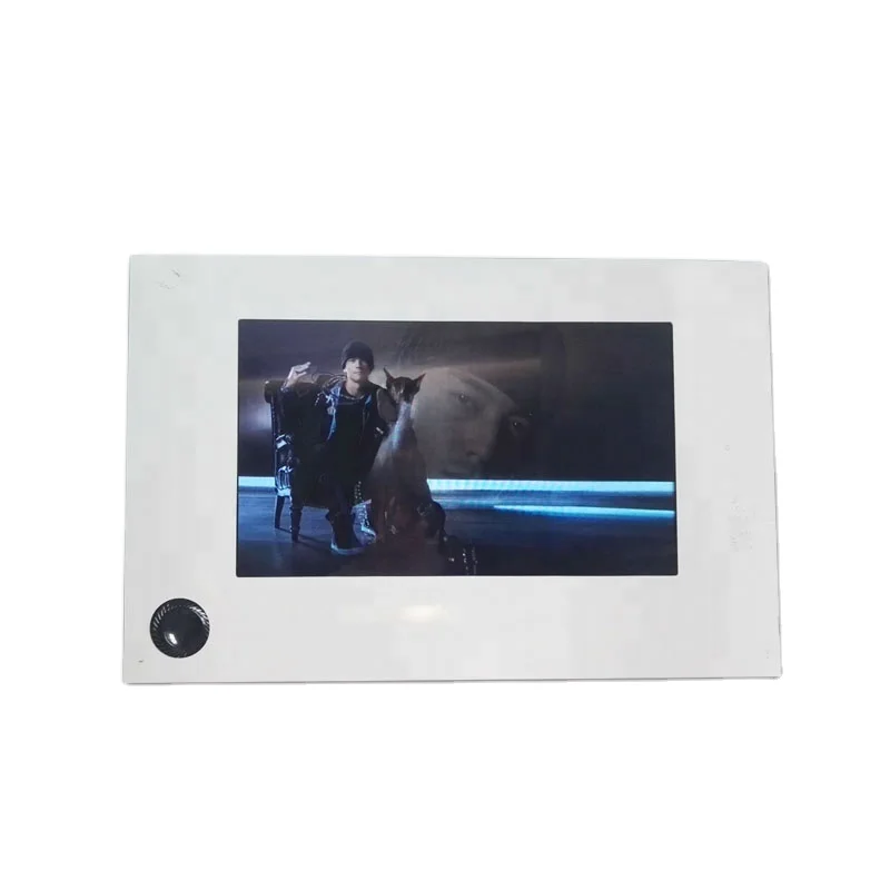 china factory  customized 2.4 4.3, 5, 7 inch screen brochure display components tft lcd video greeting card module with eva