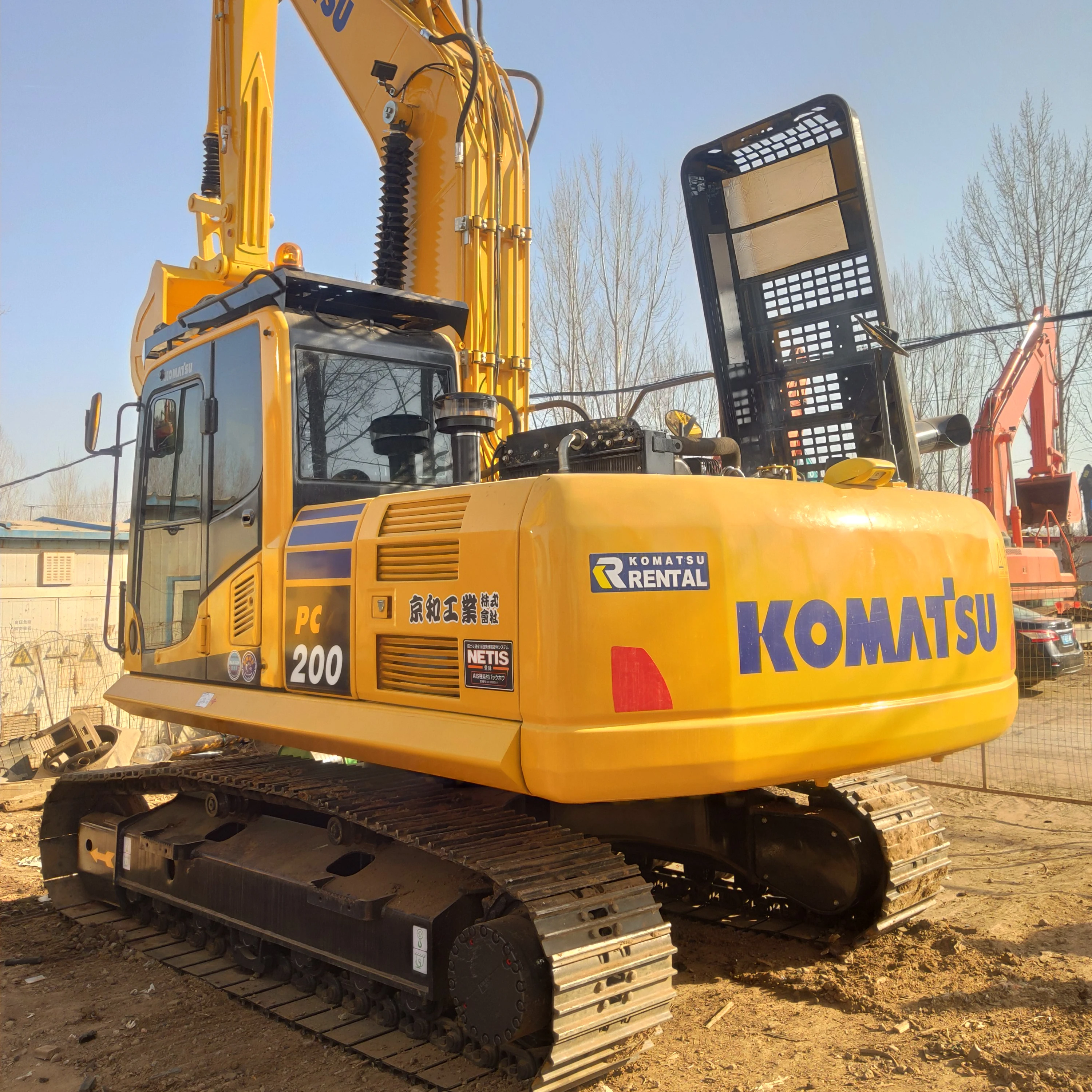Good Condition Import Digger PC200 200-8 Komatsu Used Excavators For Sale