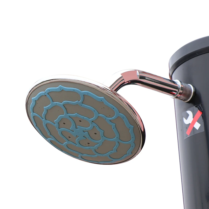 Hot selling freestanding outdoor shower garden solar shower outdoor rain shower head LY35L01