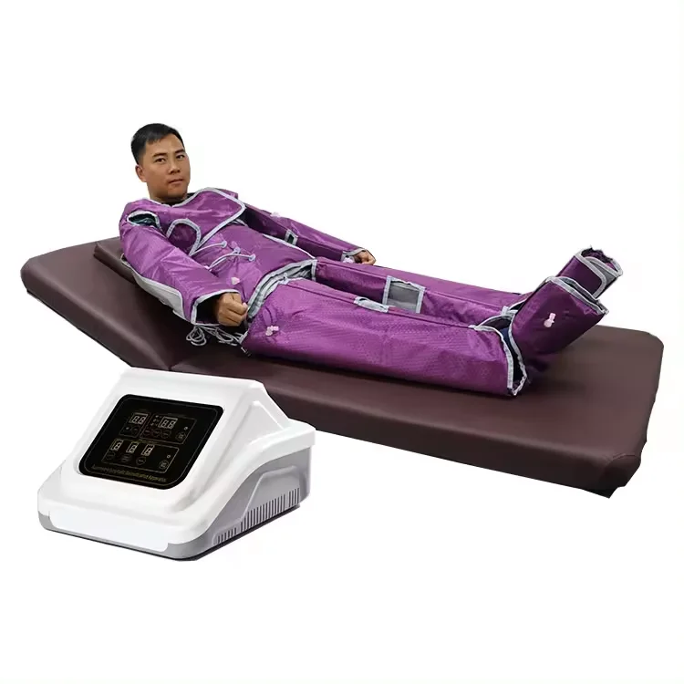 Physical Therapy Air Pressure Blanket Far Infrared Pressotherapy Suit Lymphatic Drainage Machine