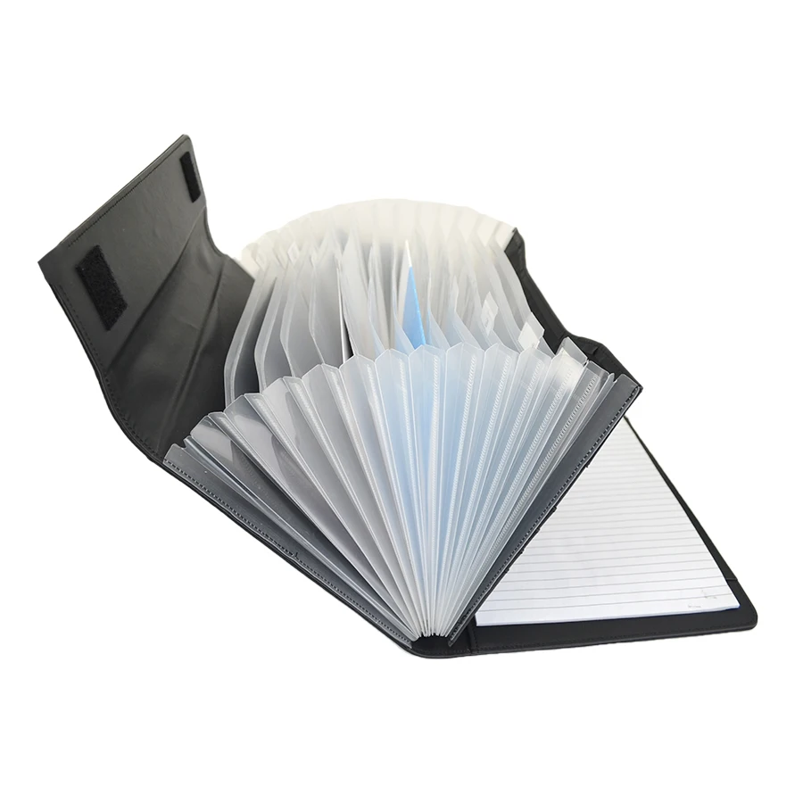 A4 Size  Personalized Padfolio Portfolio multi clear foil pocket File Document Folder