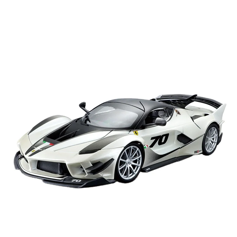 Bburago 1/18 мини-игрушки для детей модель автомобилей Kirsite Maket FXX K EVO Open the Door