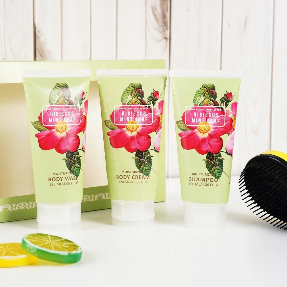 Spa Bath Set Shower Gift Set Shampoo Luxury Shower Gel Comb Bath Set Spa Gift