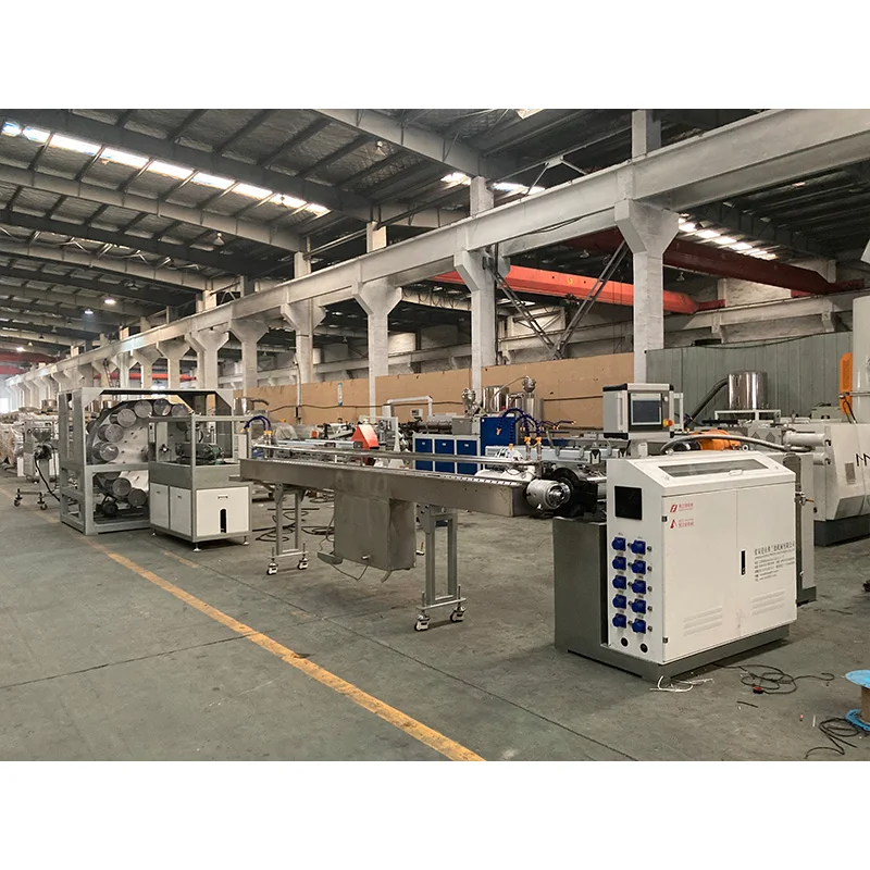 Garden PVC Fiber Reinforcing Hose extruder making Production Line