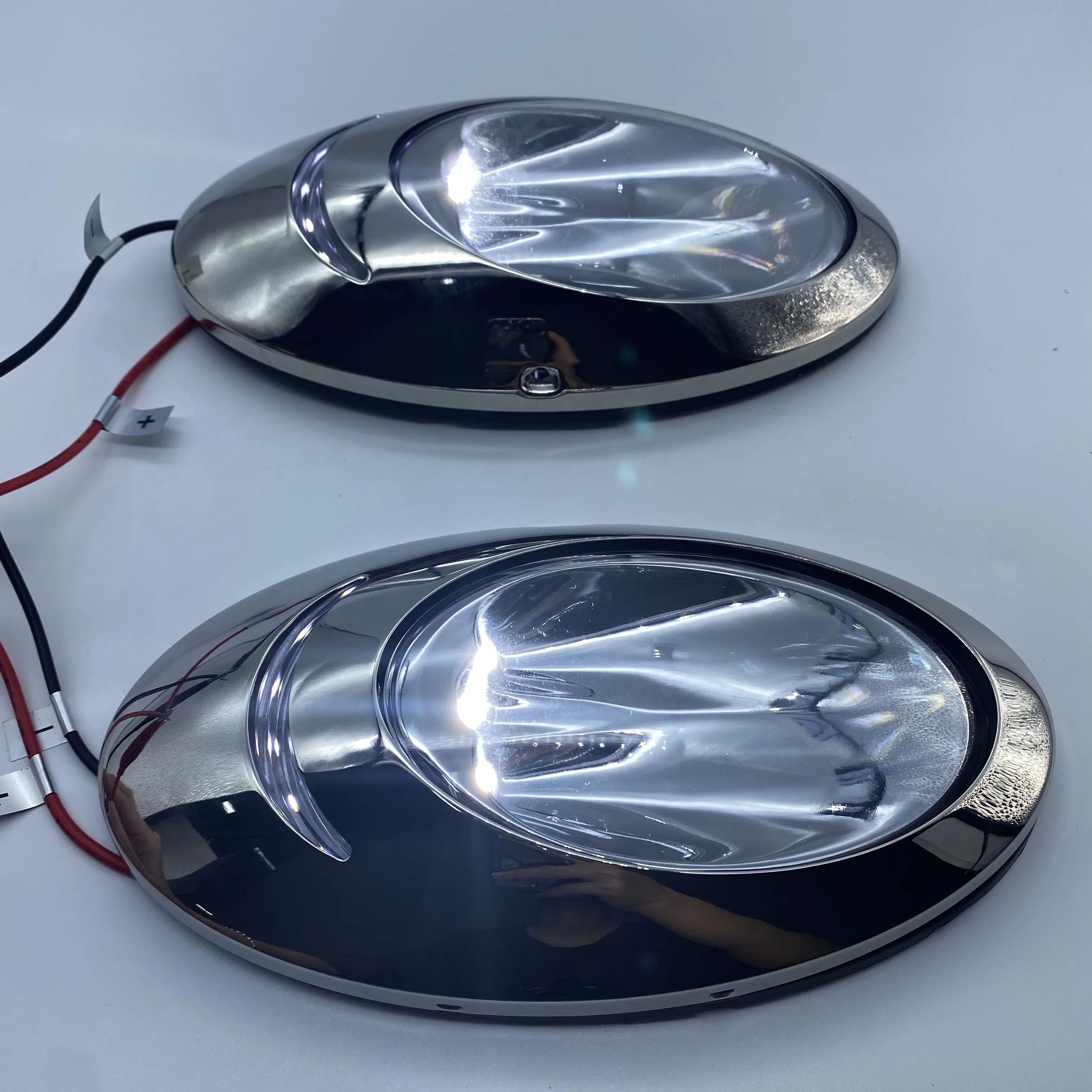 12V Stainless Steel High Light Searchlight FOR Boat light/buoy yacht light/navigation light