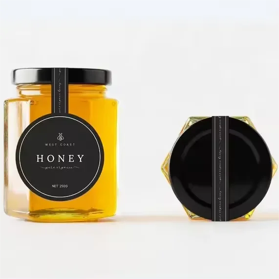 Self-Adhesive, Non-Rotten Waterproof Food Stickers, Honey Can Packaging, Glass Jar Labels