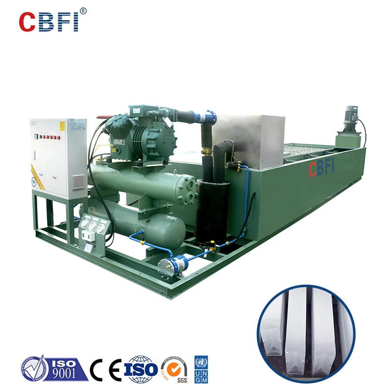 Large Ice Block Factory for Sell Ice with crane system