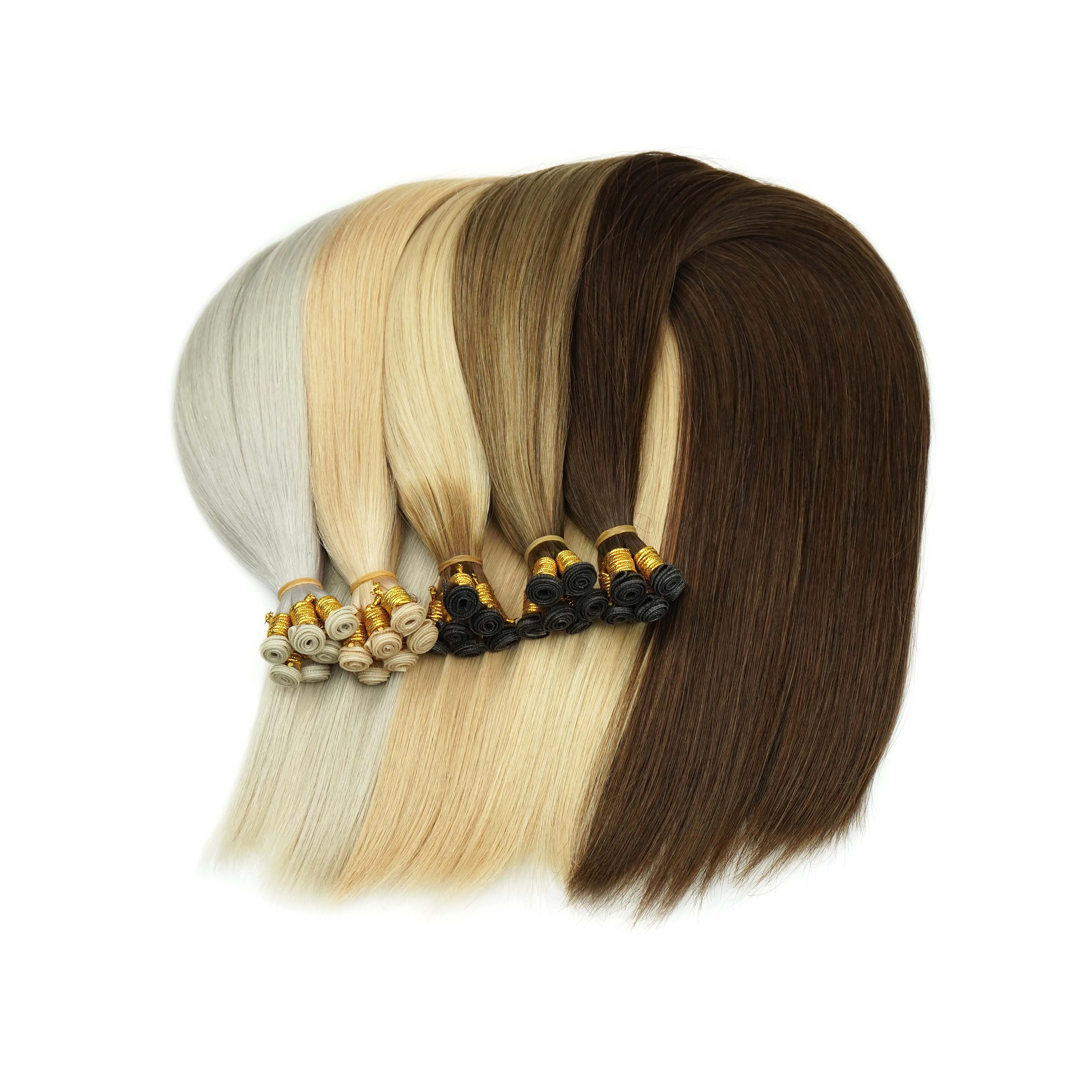 Hair in Stock Full Cuticle Russian Hair  Genius weft Super Double Drawn