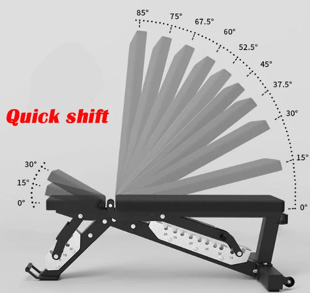 Multi-functional Sit Up wholesale sit up bench  gym adjustable heavy duty adjustable piano weight bench