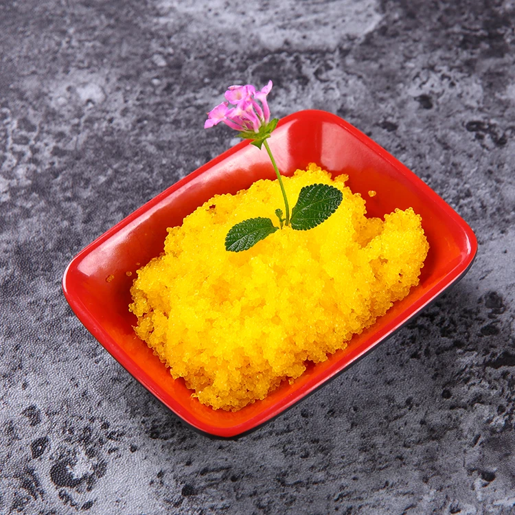 China manufacturer frozen masago seasoned capelin roe flavor