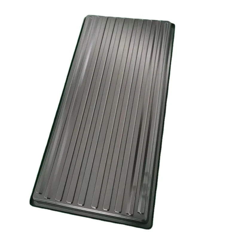 Durable microgreen hydroponic plant growing ps rice seed trays 10 x 20 grow table tray