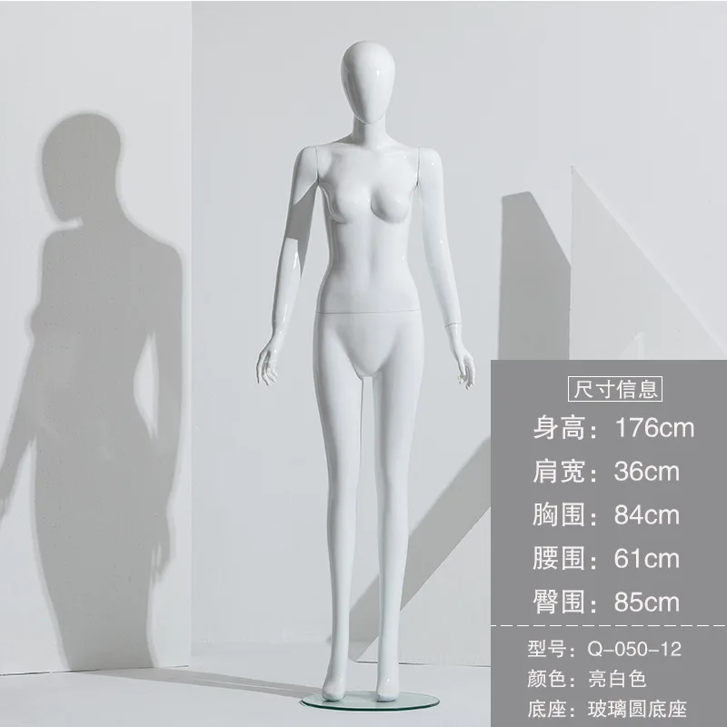 Wholesale Window white  Female Mannequins Full Body Dress Form Mannequin Women for Clothes Display