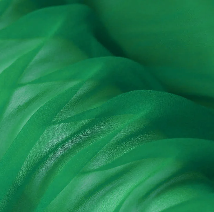 Pink 100% Pure Silk 12mm Silk Georgette Silkworm 114cm Dyeing Solid Color Fabrics Custom Lightweight for Scarf Eco-friendly