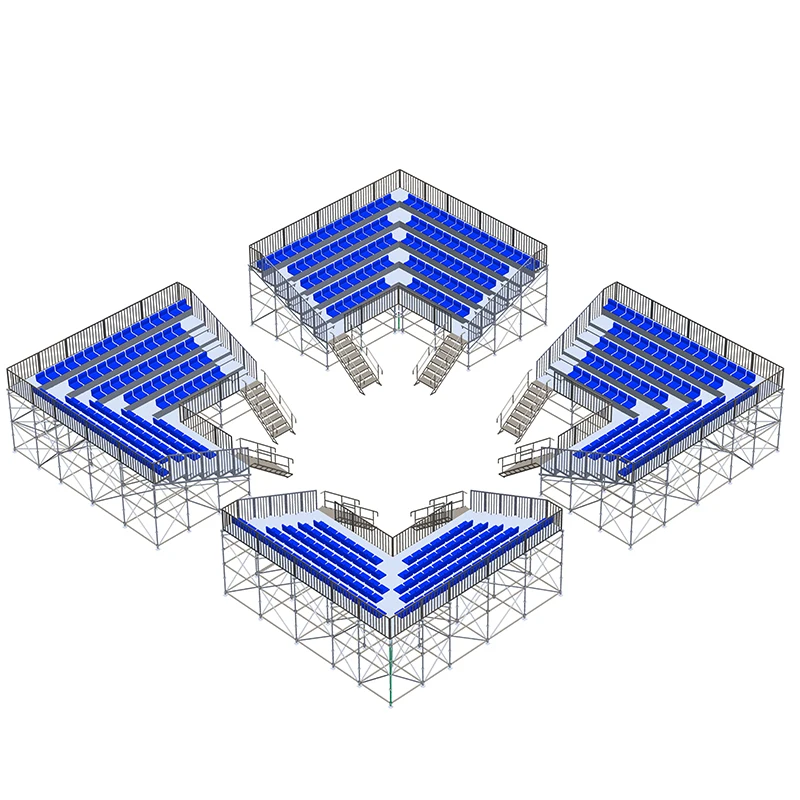 Wholesale indoor stadium retractable bleachers tribune telescopic bleachers grandstand for Basketball court Theater