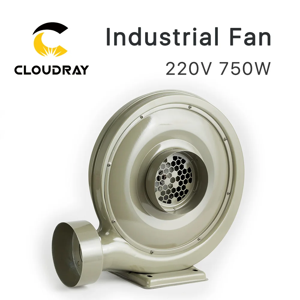  Cloudray CL52 YQ Air Cool промышленный вентилятор 550 Вт/750 Вт CO2 компоненты лазерного
